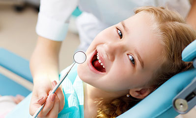 Child in Dentist Chair at East Side Pediatric Dental in the Upper East Side